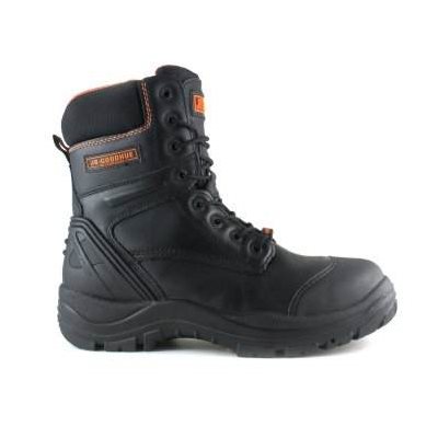 Waterproof composite toe and plate boot